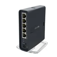 MikroTik hAP ac lite tower | Router WiFi | RB952Ui-5ac2nD-TC, UK version, Dual Band, 5x RJ45 100Mb/s 2