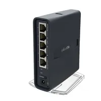 MikroTik hAP ac lite tower | WiFi Router | RB952Ui-5ac2nD-TC, UK versione, Dual Band, 5x RJ45 100Mb/s 2