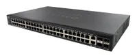 Cisco SG550X-48MP | Switch PoE | 46x 1000Mb/s PoE, 2x 10G Combo(RJ45/SFP+), 2x SFP+, 740W, Stakowalny Ilość portów LAN2x [10G Combo (RJ45/SFP+)]
