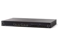 Cisco SX550X-16FT | Switch | 8x 10Gigabit Ethernet, 8x SFP+, apilable Ilość portów LAN8x [1/10G (RJ45)]
