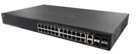 Cisco SG550X-24P | Switch PoE | 24x Gigabit RJ45 PoE, 2x 10G Combo(RJ45/SFP+), 2x SFP+, 195W PoE, Stackovatelný Ilość portów LAN2x [10G Combo (RJ45/SFP+)]
