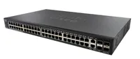 Cisco SG550X-48P | Switch | 48x Gigabit RJ45 PoE, 2x 10G Combo(RJ45/SFP+), 2x SFP+, 382W PoE, Stohovatelný Ilość portów LAN48x [10/100/1000M (RJ45)]
