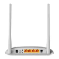 TP-Link TD-W8961N | WiFi Router | N300, ADSL2+, 4x RJ45 100Mb/s, 1x RJ11 Ilość portów LAN4x [10/100M (RJ45)]
