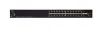 Cisco SX550X-24 | Switch | 20x 10G RJ45, 4x 10G Combo(RJ45/SFP+), apilable Ilość portów LAN4x [10G Combo (RJ45/SFP+)]
