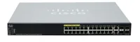 Cisco SG550X-24MP | Switch PoE | 24x Gigabit RJ45 PoE, 2x 10G Combo(RJ45/SFP+), 2x SFP+, 382W PoE, apilable Ilość portów LAN24x [10/100/1000M (RJ45)]
