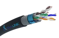 Extralink CAT5E SFTP (SF/UTP) V2 für Außenbereich | Verdrillte Zweidrahtleitung | 305M Długość305m