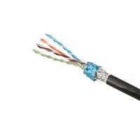 Extralink CAT5E SFTP (SF/UTP) V2 Zewnętrzny | Kabel sieciowy skrętka | 305M Powłoka zewnętrzna kablaPE