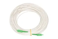 Extralink SC/APC-SC/APC | Patchcord | LSOH, Jednomodový, Simplex, G.657A2, 3mm, 25m, Bíly Długość25m