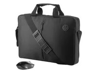 HP Value Briefcase & Wireless Mouse Kit | Sada  | Taška na notebook  HP Focus Topload 15,6' + Bezdrátová myš  HP Wireless Mouse 200 Black 0