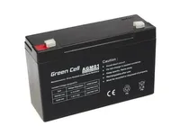 GREEN CELL AGM01 BATTERY 6V 12AH