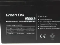 Green Cell AGM05 12V 7.2Ah | Akumulator | bezobsługowy 2
