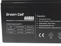 Green Cell AGM06 12V 9Ah | Akumulator | bezobsługowy Typ akumulatoraAkumulator