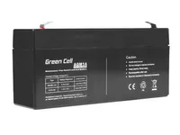 Green Cell AGM 6V 3.3Ah | Batterie | Wartungsfrei Napięcie wyjściowe6V