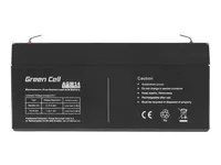 Green Cell AGM14 6V 3.3Ah | Akumulator | bezobsługowy 3