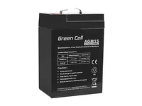 Green Cell AGM15 6V 4Ah | Akumulator | bezobsługowy Napięcie wyjściowe6V