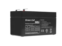 Green Cell AGM 12V 1.2Ah | Battery | Maintenance-free