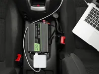 Green Cell INV01DE | Convertidor de voltaje para coche | 12V, 300W Funkcje ochrony zasilaniaZabezpieczenie przed przegrzaniem
