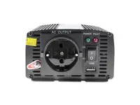Green Cell INV01DE | Convertidor de voltaje para coche | 12V, 300W Ilość portów USB1