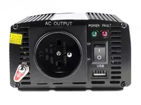 Green Cell INV02DE | Převodník napětí |automobilový 24V, 300W Kolor produktuCzarny