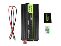 Green Cell INV09 | Convertidor de voltaje para coche | 12V, 1000W, onda sinusoidal pura Kolor produktuCzarny