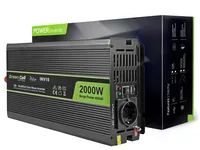 Green Cell INV10 | Автомобильный преобразователь напряжения | 12V, 2000W