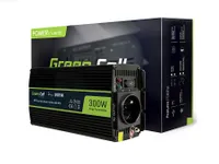 Green Cell INV14 | Przetwornica napięcia | samochodowa 24V, 300W, czysty sinus Napięcie wejściowe24V