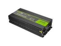 Green Cell INV15 | Převodník napětí |automobilový 12V, 3000W, čistý sinus Napięcie wyjściowe230V