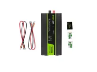 Green Cell INV15 | Převodník napětí |automobilový 12V, 3000W, čistý sinus Diody LEDTak