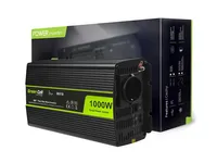 Green Cell INV18 | Voltage converter | 24V, 1000W, pure sinwave Napięcie wejściowe24V