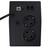 GREEN CELL UPS | UPS | Micropower LCD 600VA Automatyczna regulacja napięcia (AVR)Tak