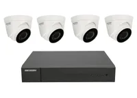 HIKVISION HIWATCH HWK-N4142TH-MH 2.0 MP NETWORK DOME CAMERA KIT Ilość kanałów video4