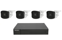 Hikvision HWK-N4142BH-MH | Zestaw do monitoringu IP | 4 kamery 2MP, IP67 + NVR 4-ch Ilość kanałów video4