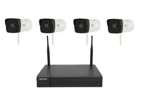 Hikvision HWK-N4142B-MH/W | Sada pro monitorování IP | 4 kamery Wi-Fi, 2MP, IP67 + NVR, WiFi, 4-ch Ilość kanałów video4