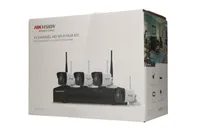 Hikvision HWK-N4142B-MH/W | Zestaw do monitoringu IP | 4 kamery Wi-Fi, 2MP, IP67 + NVR, WiFi, 4-ch Interfejs HDDSATA