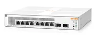 Aruba Instant On 1930 8G 2SFP PoE (124W) | Switch | 8x RJ45 1000 Mb/s, 2x SFP Ilość portów LAN2x [1G (SFP)]
