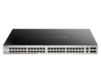 DGS-3130-54TS/SI | Switch | 48x RJ45 1000Mb/s, 2x RJ45 10Gb/s, 4x SFP+, L3