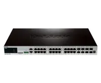 DGS-3420-28TC | Switch | 20x RJ45 1000Mb/s, 4x RJ45/SFP Combo, 4x SFP+, L2+ Ilość portów LAN20x [10/100/1000M (RJ45)]