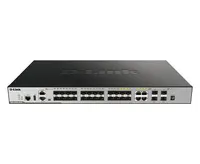 D-LINK DGS-3630-28SC/SI | Switch | 20x SFP, 4x RJ45/SFP Combo, 4x SFP+, L3 Ilość portów LAN20x [1/10G (RJ45)]
