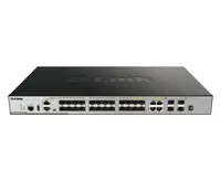 D-LINK DGS-3630-28SC/SI | Switch | 20x SFP, 4x RJ45/SFP Combo, 4x SFP+, L3 Ilość portów LAN20x [1/10G (RJ45)]
