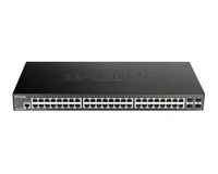 DGS-1250-52X | Switch | 48x RJ45 1000Mb/s, 4x SFP+ Ilość portów LAN48x [10/100/1000M (RJ45)]
