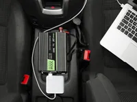 Green Cell INV04DE | Convertidor de voltaje para coche | 24V, 500W 2