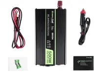 Green Cell INV04DE | Convertidor de voltaje para coche | 24V, 500W 3