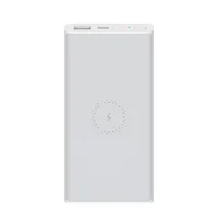 Xiaomi Mi Wireless Essential Power Bank Biały | Powerbank | 10000mAh, Biały, z funkcją ładowania bezprzewodowego