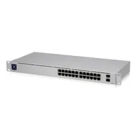 Ubiquiti USW-24 | Switch | UniFi, 24x RJ45 1000Mb/s, 2x SFP Ilość portów LAN2x [1G (SFP)]
