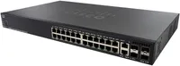 Cisco SG550X-24 | Switch | 24x Gigabit RJ45, 2x 10G Combo(RJ45/SFP+), 2x SFP+, Stakowalny Ilość portów LAN2x [10G Combo (RJ45/SFP+)]
