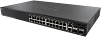 Cisco SG550X-24 | 24x Gigabit RJ45 Switch, 2x 10G Combo(RJ45/SFP+), 2x SFP+, apilable Ilość portów LAN2x [10G Combo (RJ45/SFP+)]
