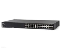 Cisco SG550X-24 | Switch | 24x Gigabit RJ45, 2x 10G Combo(RJ45/SFP+), 2x SFP+, Stakowalny Ilość portów LAN2x [10G (SFP+)]
