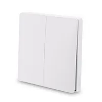 Aqara Wireless Remote Switch Double Rocker | Bezdrátový nástěnný vypínač | Bílý,2 tlačítka, WXKG02LM 1