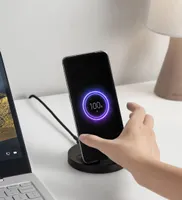 Xiaomi Mi 20W Wireless Charging Stand | Ładowarka Bezprzewodowa | Indukcyjna, Czarna, WPC02ZM Bezprzewodowe ładowanieY