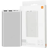 Xiaomi 10000mAh Mi 18W Fast Charge Power bank | Powerbank | 10000 mAh, ŠEDÝ, PLM13ZM